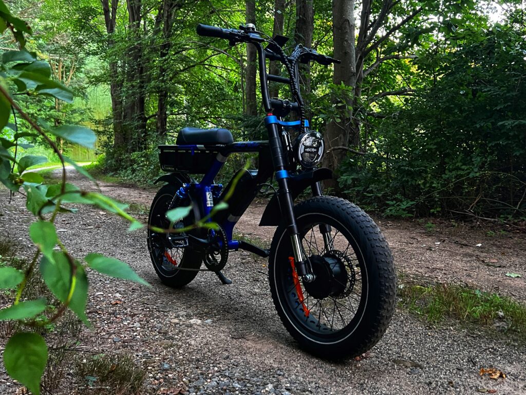 High-torque motors
Long-range batteries
Off-road electric bike