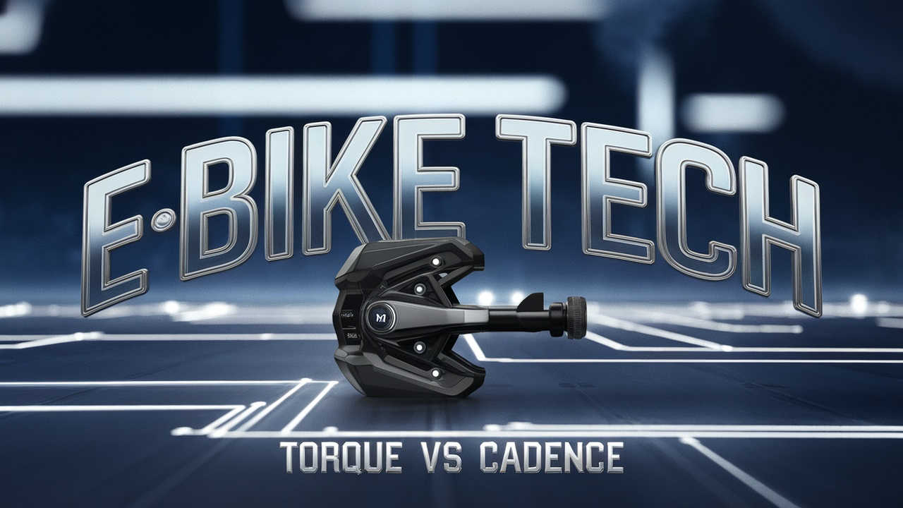 Torque vs. Cadence Sensors in E-Bikes: What’s the Difference?